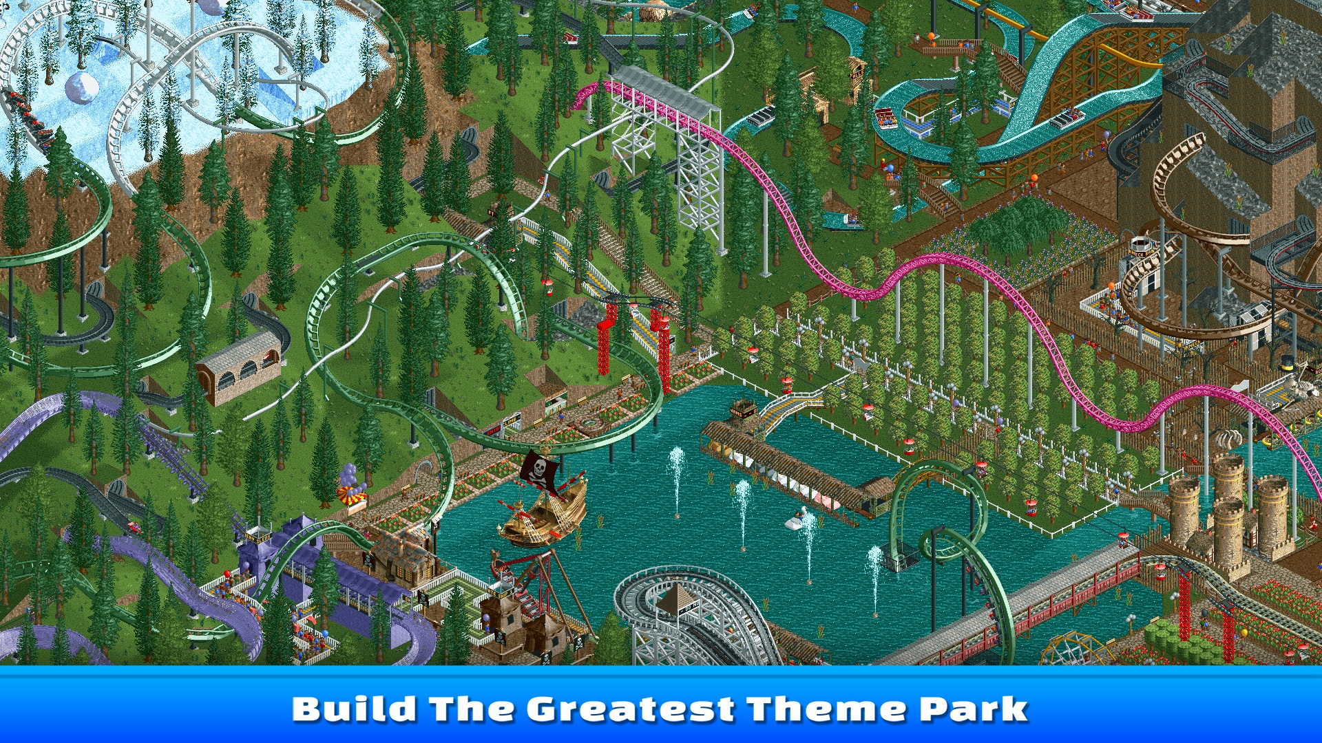 Rollercoaster tycoon type games for mac 10